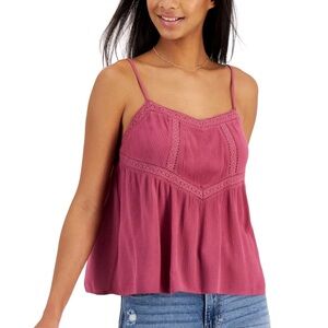 Hippie Rose Mauve Boho Tank